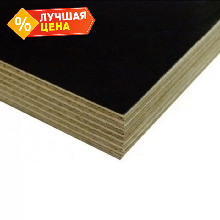 Ламинированная фанера сорт 1/2 15х1500х3000 мм